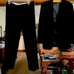 Christian Dior Mens Black Suit